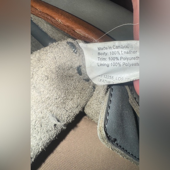 The Sak Gray Leather Shoulder Bag - Picture 8 of 8